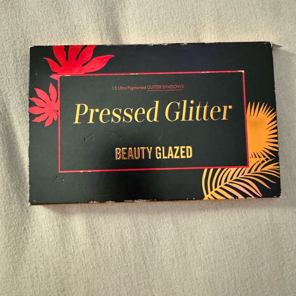 Beauty Glazed Pressed Glitter Eyeshadow Palette (Almost Brand New)